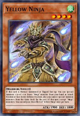 Ninja Amarillo SHVA-012