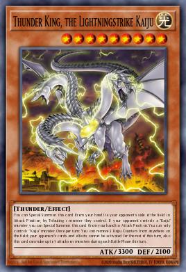Rey Trueno, el Kaiju del Golpe del Rayo SHVI-087
