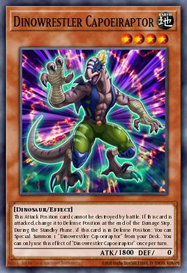 Dinoluchador Capoeirraptor SOFU-006
