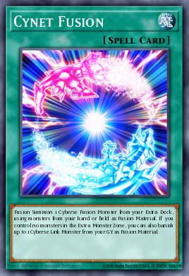 Cinet-Fusión SOFU-050, carta de Yu-Gi-Oh! de Soul Fusion