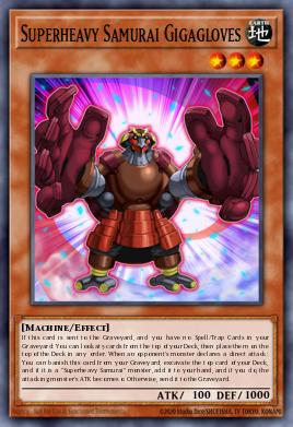 Samurai Superpesado Gigaguantes SP17-010