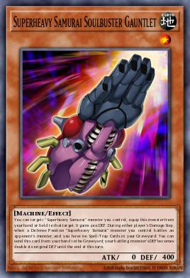 Samurai Superpesado Alma Guante Destructor SP17-012
