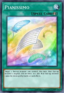 Pianissimo SP17-047, carta de Yu-Gi-Oh! de Star Pack Battle Royal