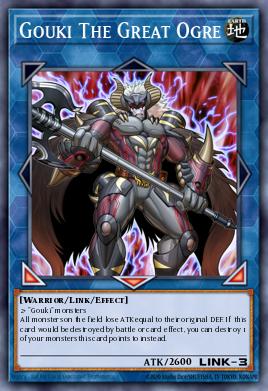 Gouki El Gran Ogro SP18-034, carta de Yu-Gi-Oh! de Star Pack VRAINS