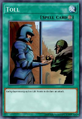 Peaje SRL-034, carta de Yu-Gi-Oh! de Spell Ruler