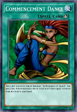 Danza de Inicio SRL-062, carta de Yu-Gi-Oh! de Spell Ruler