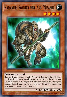 Soldado Karakuri mod 236 - "Nisamu" STBL-019