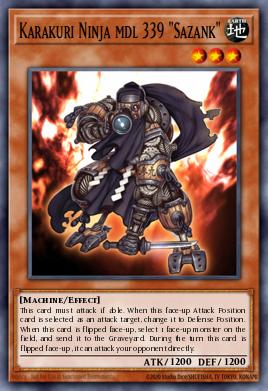 Ninja Karakuri mod 339 - "Sazank" STBL-022