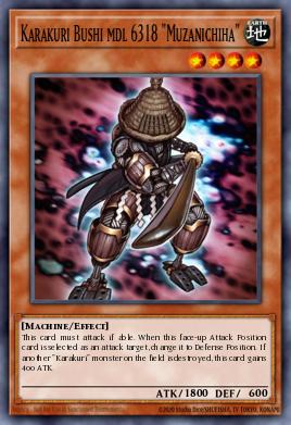 Bushi Karakuri mod 6318 - "Muzanichiha" STBL-023