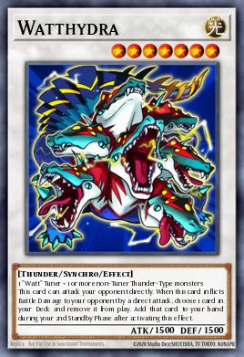 Watthidra STOR-044, carta de Yu-Gi-Oh! de Storm of Ragnarok