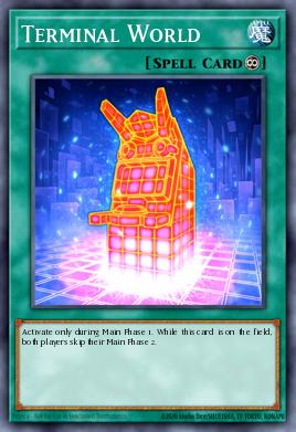 Mundo Terminal STOR-062, carta de Yu-Gi-Oh! de Storm of Ragnarok