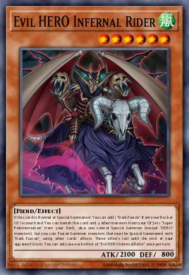 HÉROE Malvado Infernal Rider