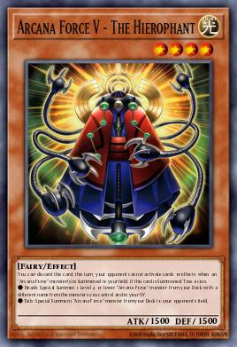Fuerza Arcana V - El Hierofante