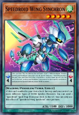 Velociroid Sincrón Ala