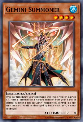 Invocador de Géminis TAEV-000, carta de Yu-Gi-Oh! de Tactical Evolution