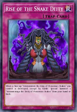 Ascenso del Dios Serpiente TAEV-069, carta de Yu-Gi-Oh! de Tactical Evolution