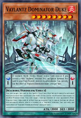 Duque Dominador Vaylantz TAMA-008