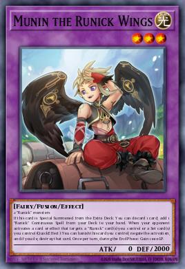 Munin las Alas Rúnicas TAMA-038