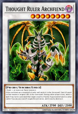 Archidemonio Señor de Pensamientos TDGS-044, carta de Yu-Gi-Oh! de The Duelist Genesis