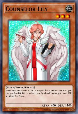 Consejera Lirio TDGS-081, carta de Yu-Gi-Oh! de The Duelist Genesis