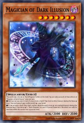 Mago de la Ilusión Oscura TDIL-017, carta de Yu-Gi-Oh! de The Dark Illusion