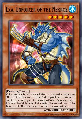 Exa, Sicario de los Necroz THSF-012, carta de Yu-Gi-Oh! de The Secret Forces