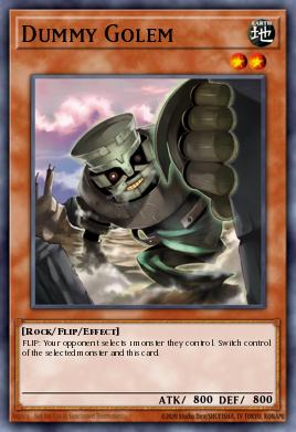 Golem Dummy TLM-016, carta de Yu-Gi-Oh! de The Lost Millennium