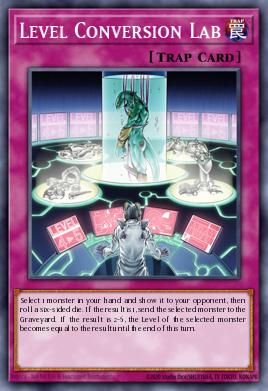 Labo de Conversión de Nivel TLM-054, carta de Yu-Gi-Oh! de The Lost Millennium