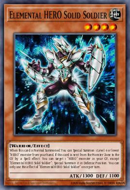 HÉROE Elemental Soldado Sólido