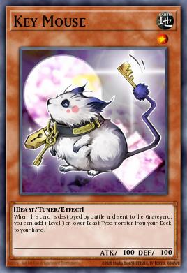 Ratón Llave TSHD-036, carta de Yu-Gi-Oh! de The Shining Darkness