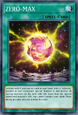 ZERO-MAX TSHD-047, carta de Yu-Gi-Oh! de The Shining Darkness