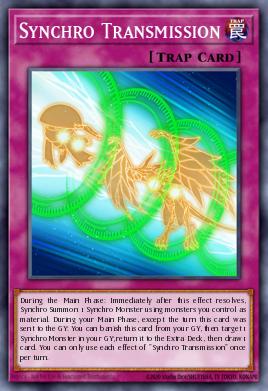 Transmisión de Sincronía VASM-029, carta de Yu-Gi-Oh! de Valiant Smashers