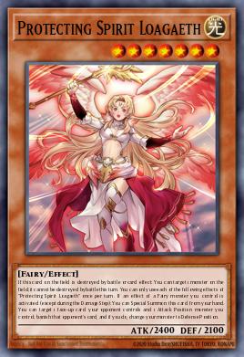 Loagaeth Espíritu Protector VASM-041, carta de Yu-Gi-Oh! de Valiant Smashers