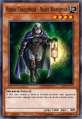 Contendiente Heroico - Vigilante Nocturno WGRT-054