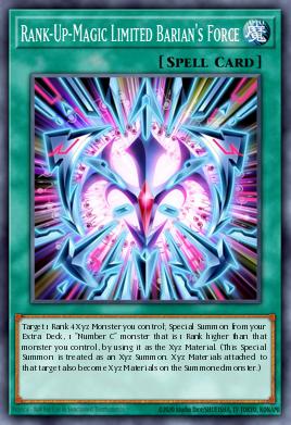 Magia de Subida de Rango Fuerza Limitada de Barian YS13-V02