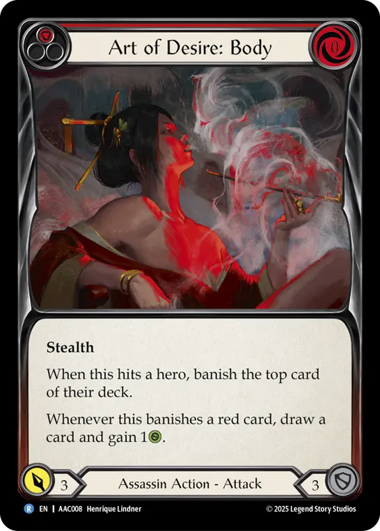 Art of Desire: Body (Red) AAC008