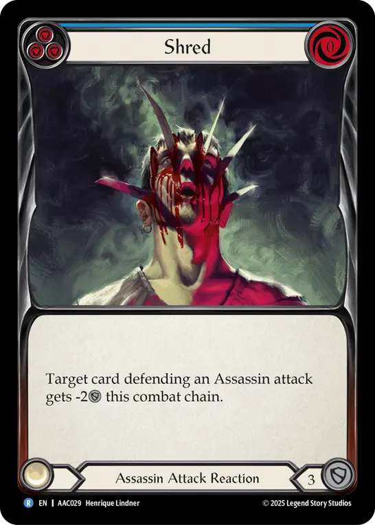 Shred (Blue) AAC029