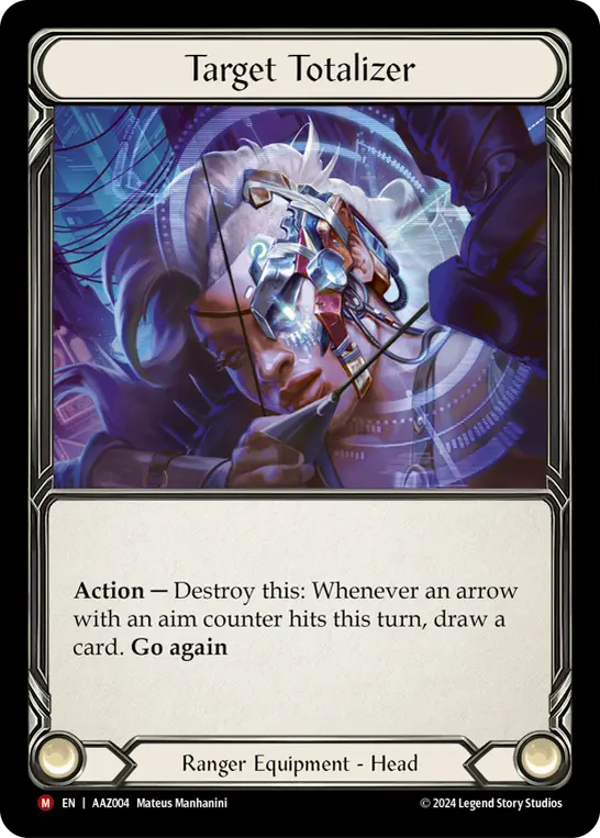 Target Totalizer AAZ004, carta de Flesh and Blood de Armory Deck - Azalea