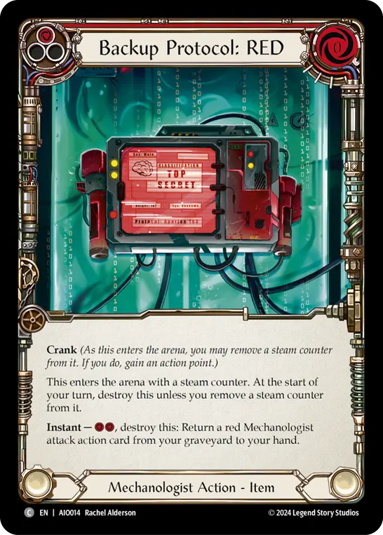 Backup Protocol: RED (Red)