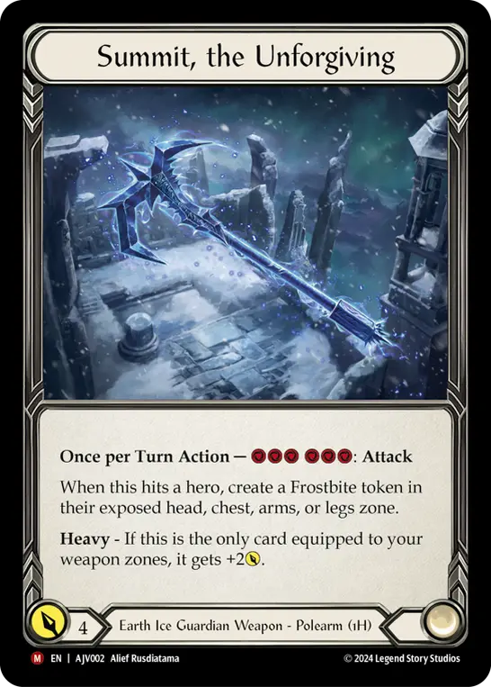 Summit, the Unforgiving AJV002