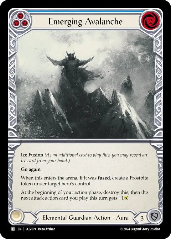Emerging Avalanche (Blue) AJV019