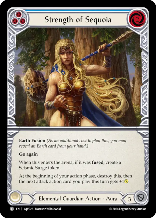 Strength of Sequoia (Blue) AJV023