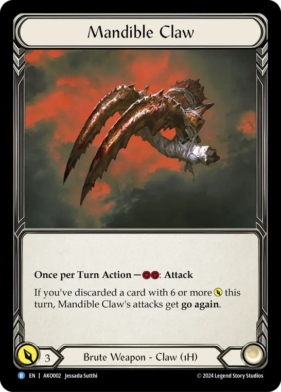 Mandible Claw AKO002
