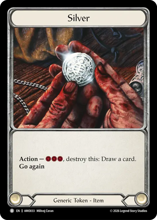Silver AMO033
