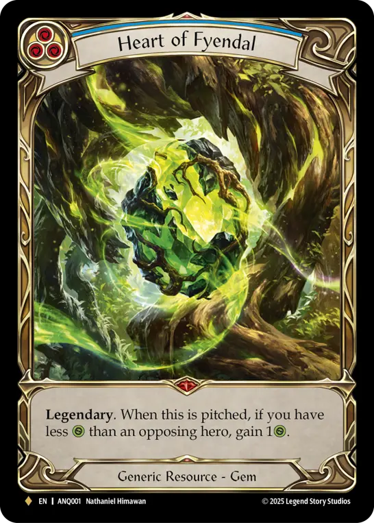 Heart of Fyendal (Blue) ANQ001