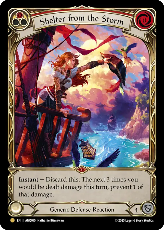 Shelter from the Storm (Red) ANQ010