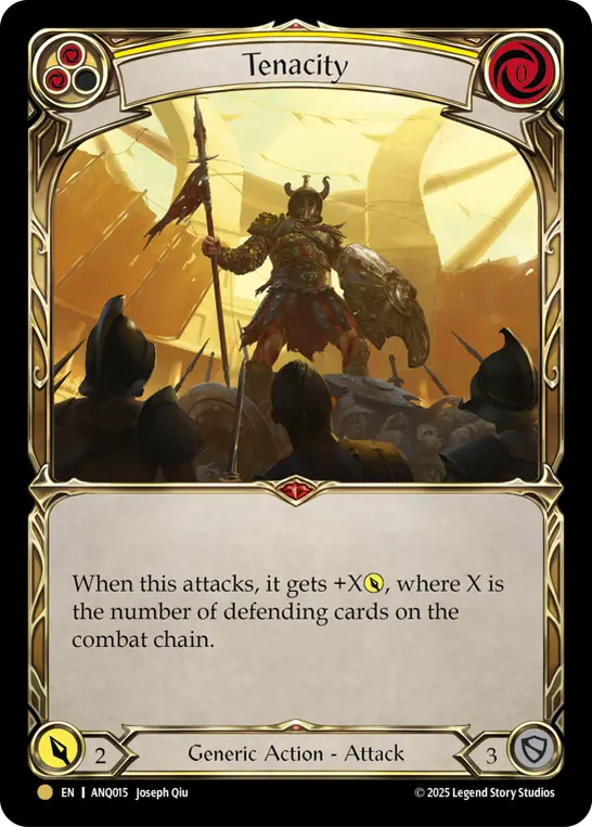 Tenacity (Yellow) ANQ015
