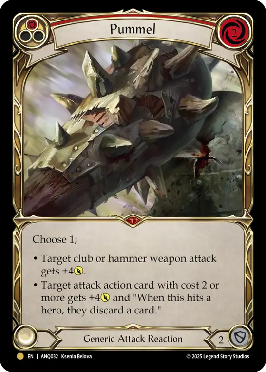 Pummel (Red) ANQ032