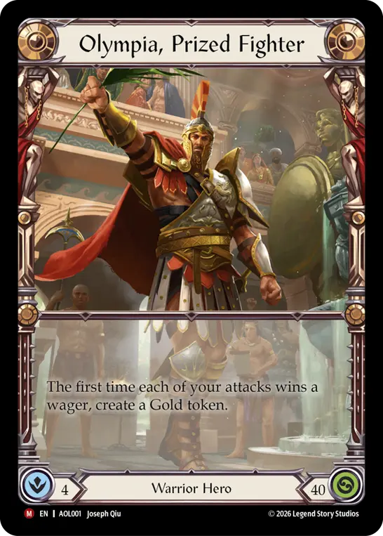Olympia, Prized Fighter AOL001