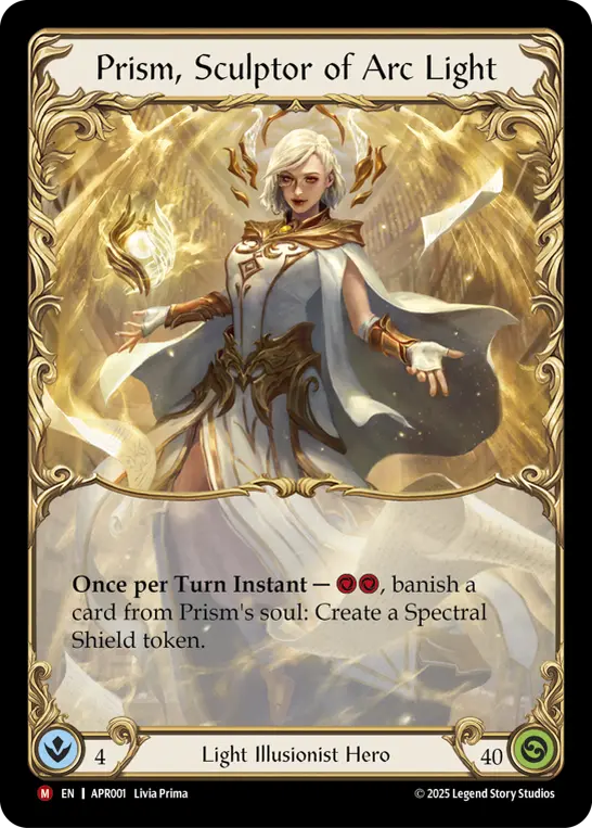 Prism, Sculptor of Arc Light APR001